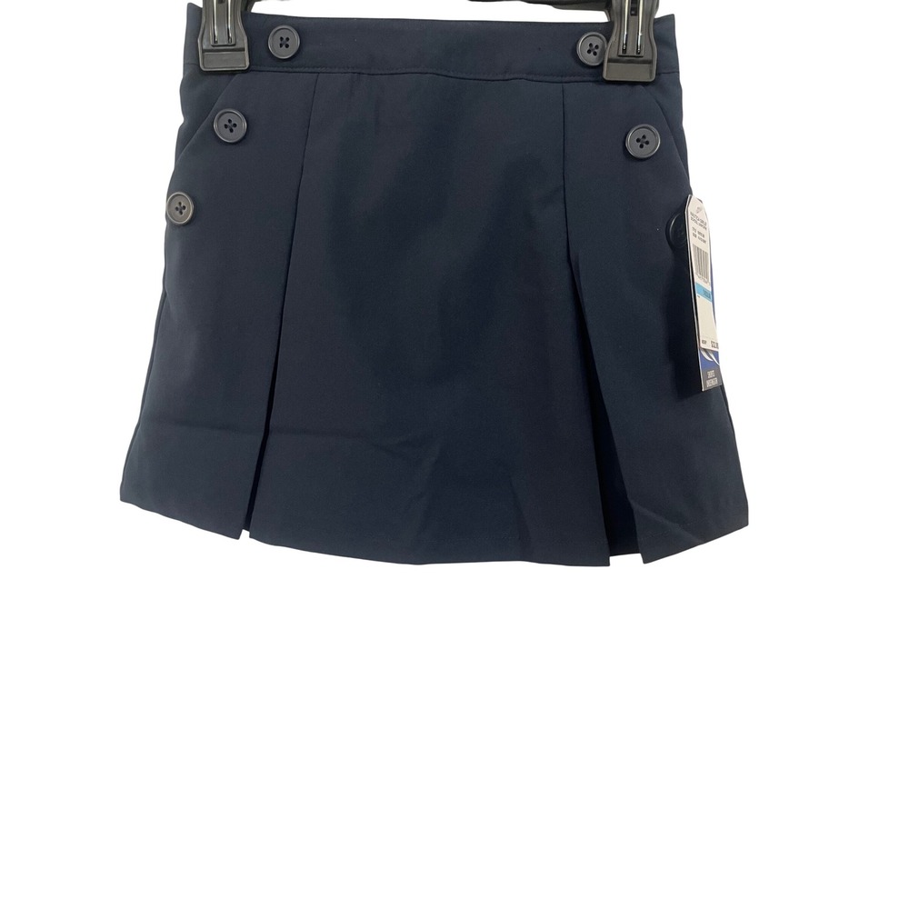 Nautica‎ Girls School Uniform Scooter Skort Su Navy Blue Pleated Size 5 NUFG118R